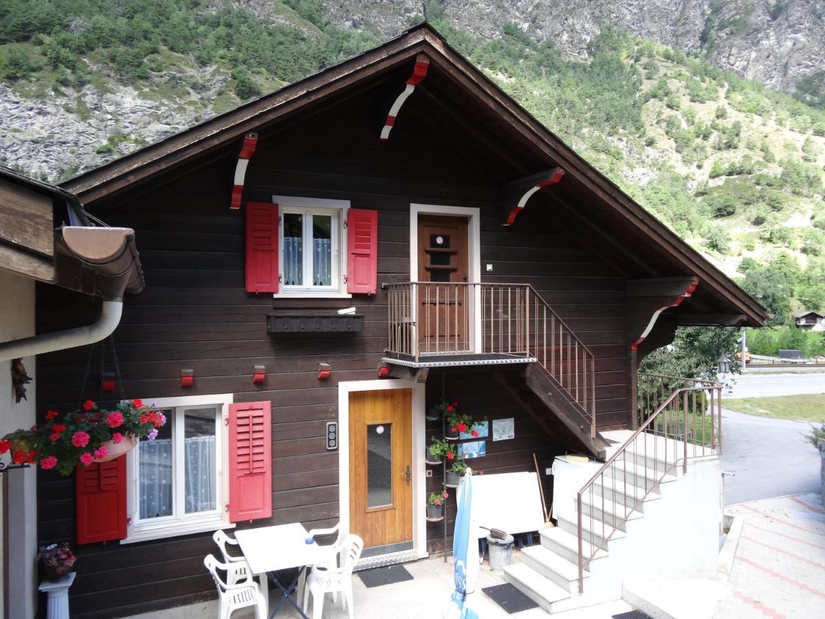 Zimmervermietung Ackersand Stalden Exterior foto