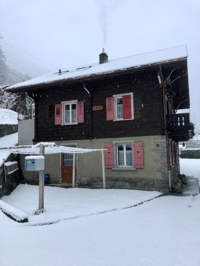 Zimmervermietung Ackersand Stalden Exterior foto